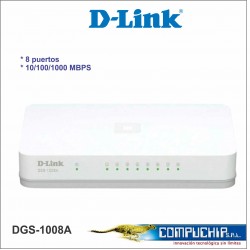Switch D-Link DGS-1008A, 8...