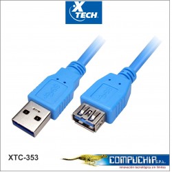 Cable USB macho A a USB...