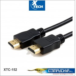 Cable Xtech HDMI MALE...