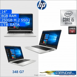 Laptop HP 348 G7, 14 "HD...