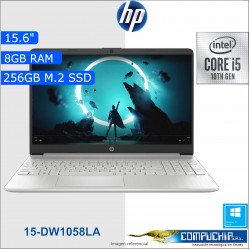 Laptop HP 15-dw1058la 15.6"...