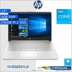 Laptop HP 14-DQ2021LA 14''...