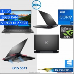 Laptop Dell G15 5511 15.6"...