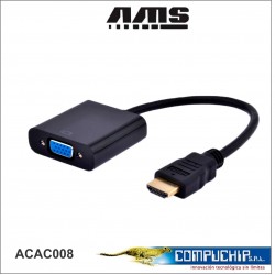 AMS adaptador HDMI a VGA...